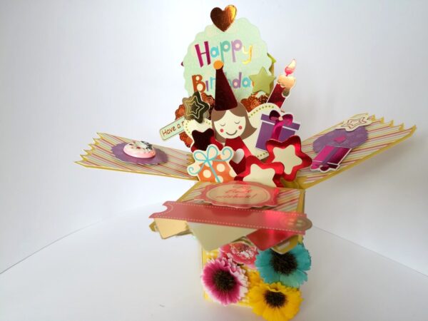 Happy Birthday Greeting Card In Box image