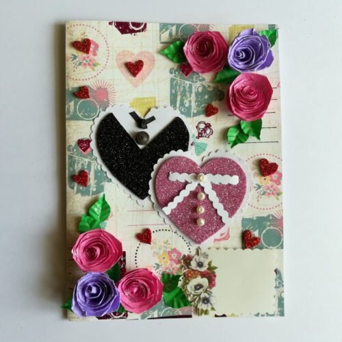 Fancy Couple Greeting Card image