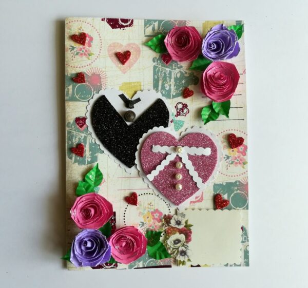 Fancy Couple Greeting Card image Fancy Couple Greeting Card image