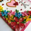 Beautiful Flowers and Love Themed Greeting Card image Beautiful Flowers and Love Themed Greeting Card image