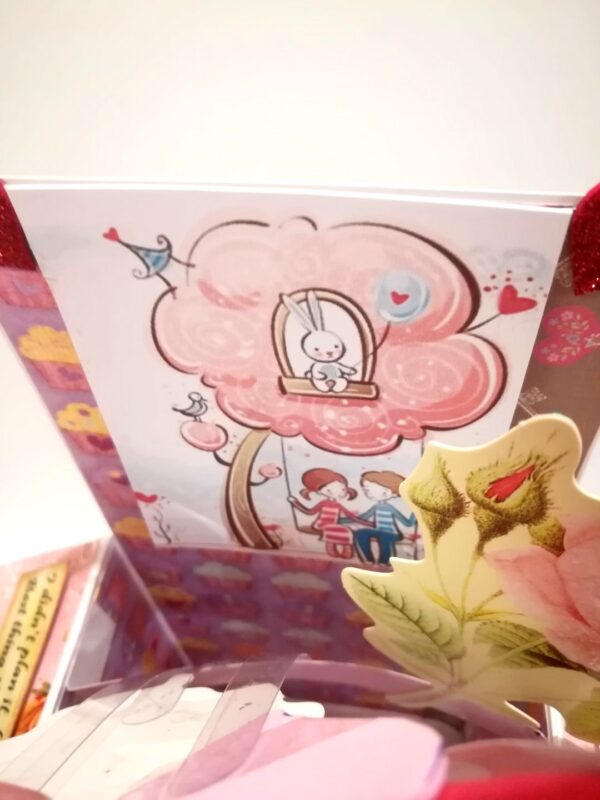 Love Birthday Card in Box Pop up image