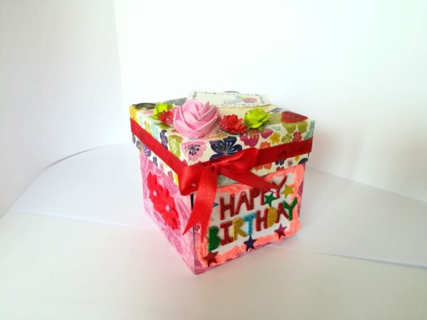 Sparkling Happy Birthday Explosion Box image