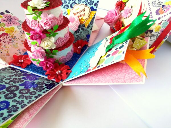 Sparkling Happy Birthday Explosion Box image