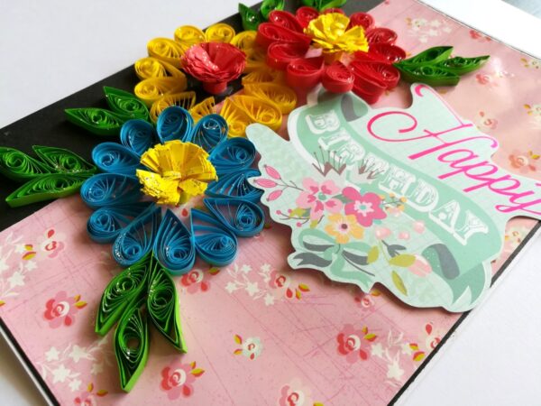 Happy Birthday Handmade Greeting Card image