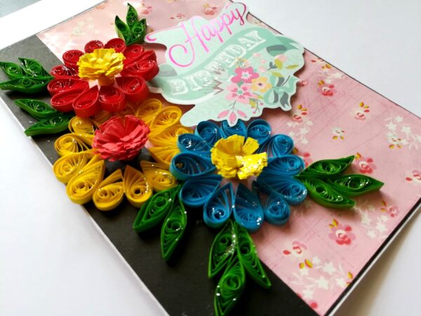 Happy Birthday Handmade Greeting Card image