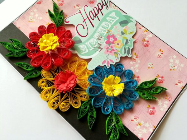 Happy Birthday Handmade Greeting Card image