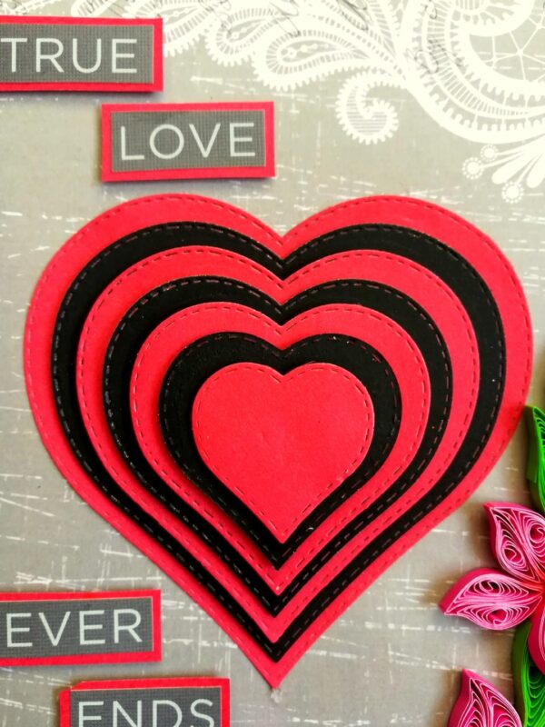 Too Much Heartbeat Handmade Greeting Card image Too Much Heartbeat Handmade Greeting Card image