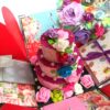 Floral Handmade Happy Birthday Explosion Box image Floral Handmade Happy Birthday Explosion Box image