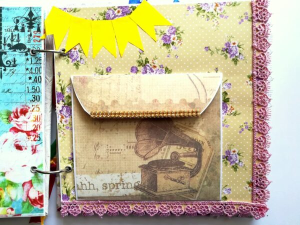 Beautiful Moments Handmade Scrapbook Album image