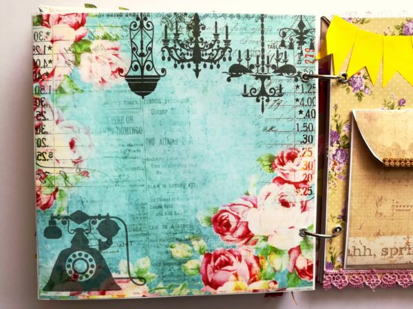 Beautiful Moments Handmade Scrapbook Album image