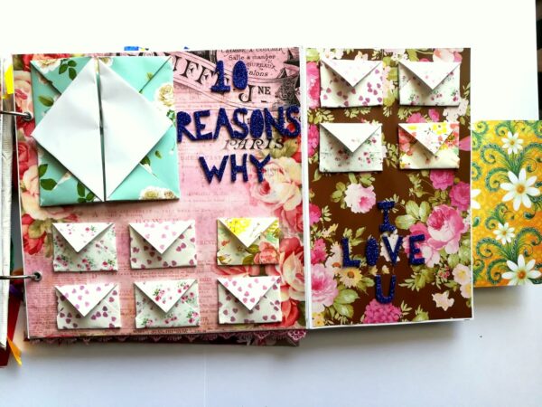 Beautiful Moments Handmade Scrapbook Album image