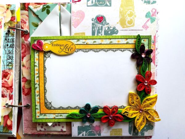 Beautiful Moments Handmade Scrapbook Album image