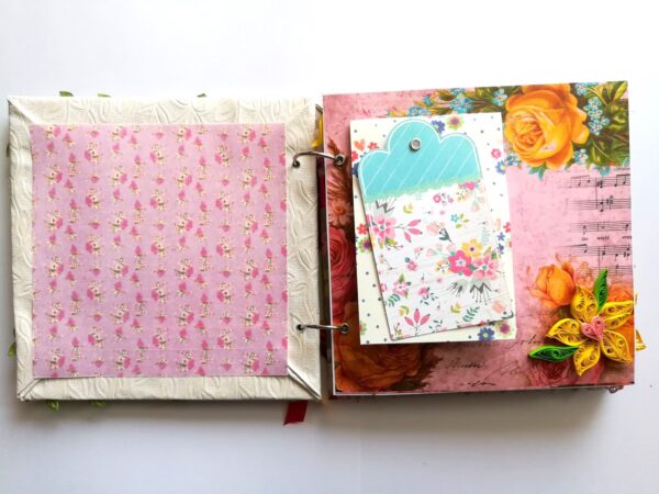 Beautiful Moments Handmade Scrapbook Album image