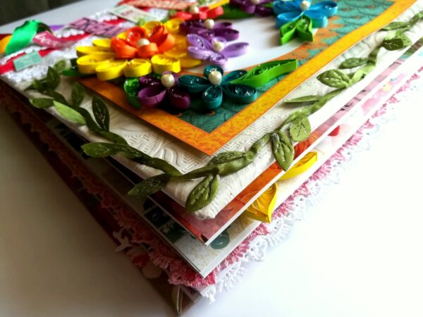 Beautiful Moments Handmade Scrapbook Album image