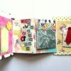 Zig Zag Fold Mini scrapbook Greeting Card image Zig Zag Fold Mini scrapbook Greeting Card image