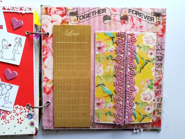 Beautiful Moments Handmade Scrapbook Album image