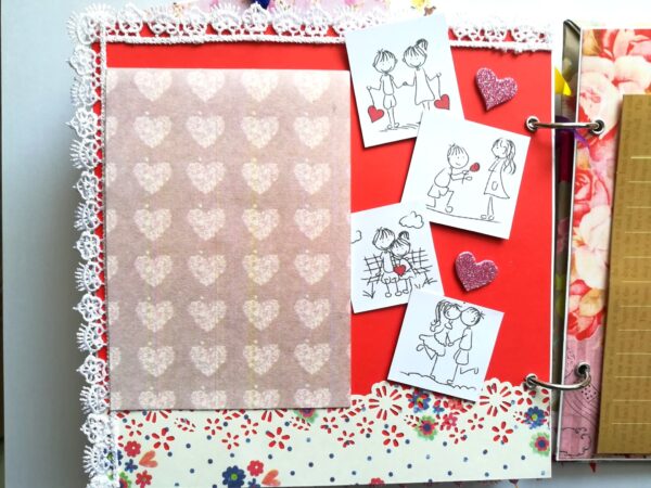Beautiful Moments Handmade Scrapbook Album image
