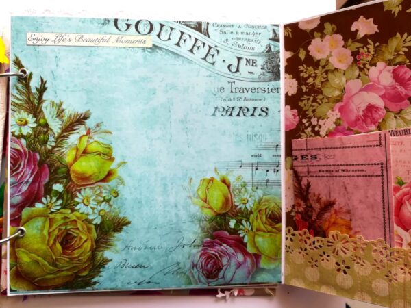 Beautiful Moments Handmade Scrapbook Album image