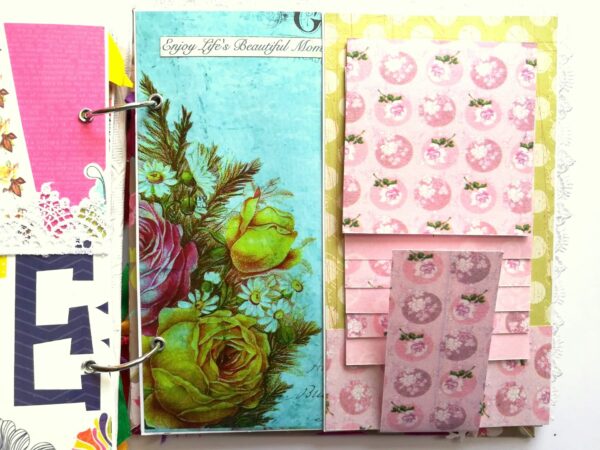 Beautiful Moments Handmade Scrapbook Album image