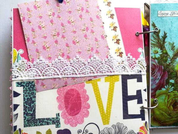 Beautiful Moments Handmade Scrapbook Album image