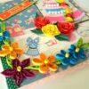 Happy Birthday Cake and Roses Greeting card image
