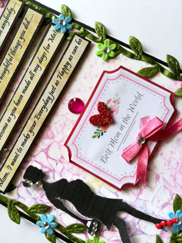 My Superb Mom Greeting Card image
