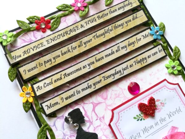 My Superb Mom Greeting Card image