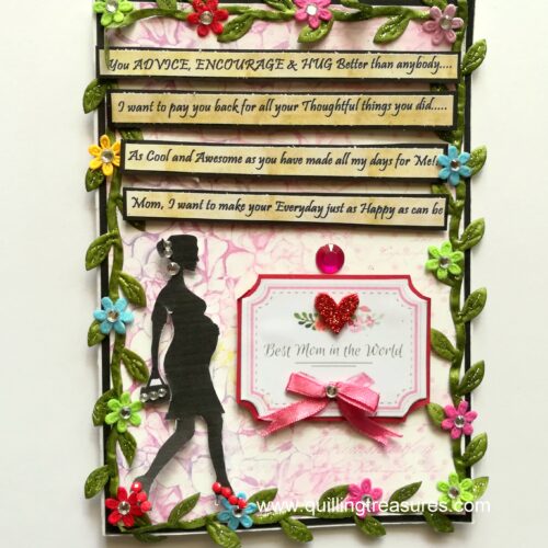 My Superb Mom Greeting Card image
