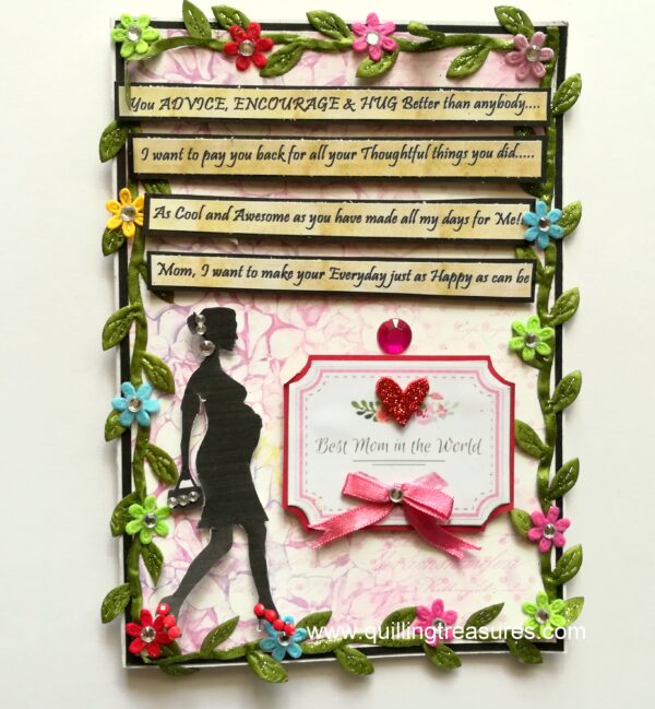 My Superb Mom Greeting Card image