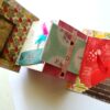 Multicolor Quilled flowers Mini Scrapbook Greeting Card image