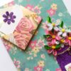 Sparkling Flower Jar with Envelope Greeting Card image Sparkling Flower Jar with Envelope Greeting Card image