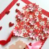 Flowery Heart Balloon Greeting Card image