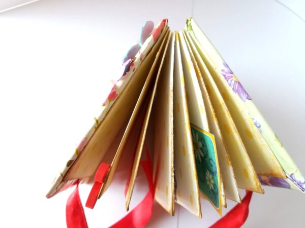 Pocket Mini Handmade Paper Book image Pocket Mini Handmade Paper Book image
