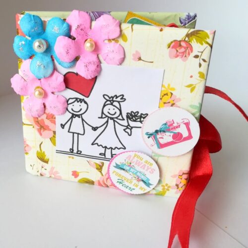 Pocket Mini Handmade Paper Book image