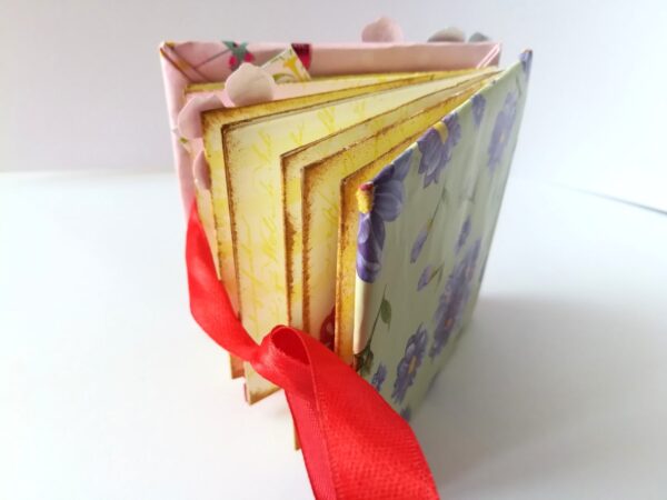 Pocket Mini Handmade Paper Book image
