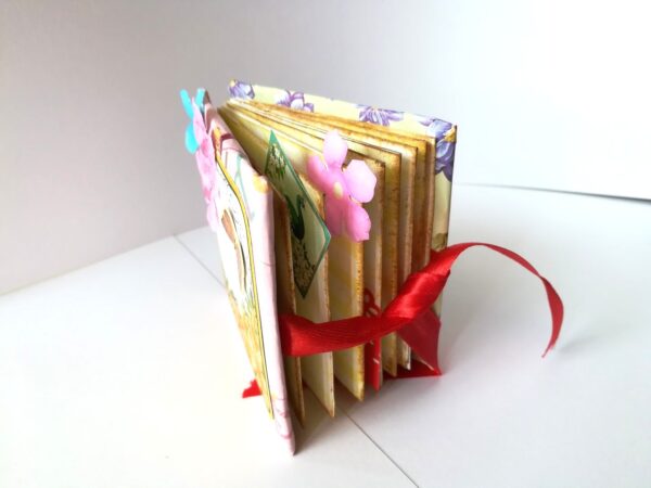 Pocket Mini Handmade Paper Book image