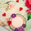 Beautiful Love Birds Quilled Flowers Greeting Card image Beautiful Love Birds Quilled Flowers Greeting Card image