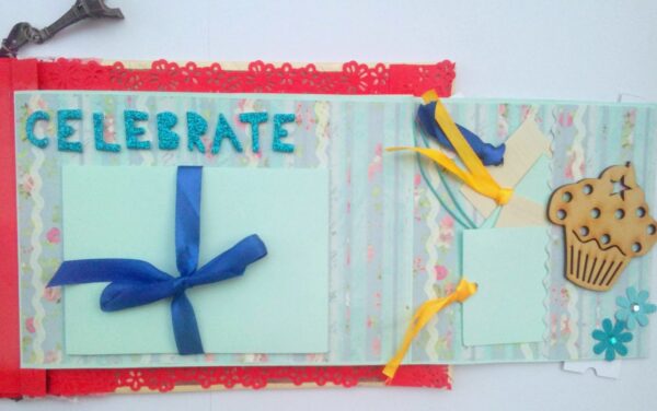 Handmade Love Memory Album cum Scrapbook image