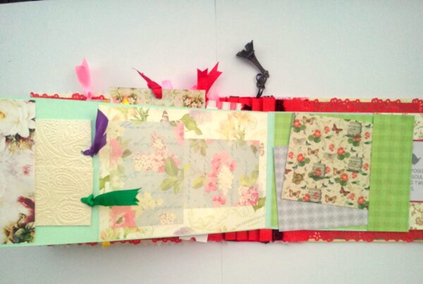 Handmade Love Memory Album cum Scrapbook image