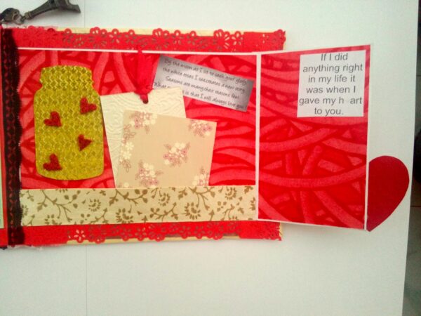 Handmade Love Memory Album cum Scrapbook image