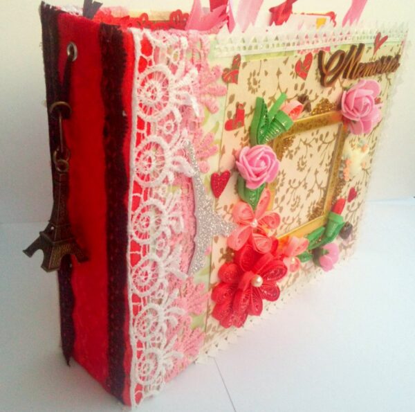 Handmade Love Memory Album cum Scrapbook image
