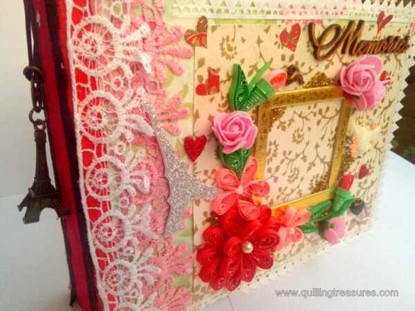 Handmade Love Memory Album cum Scrapbook image
