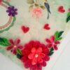 Beautiful Love Birds Quilled Flowers Greeting Card image Beautiful Love Birds Quilled Flowers Greeting Card image