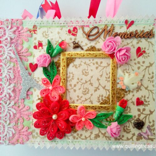 Handmade Love Memory Album cum Scrapbook image