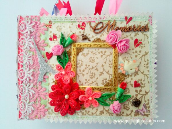 Handmade Love Memory Album cum Scrapbook image