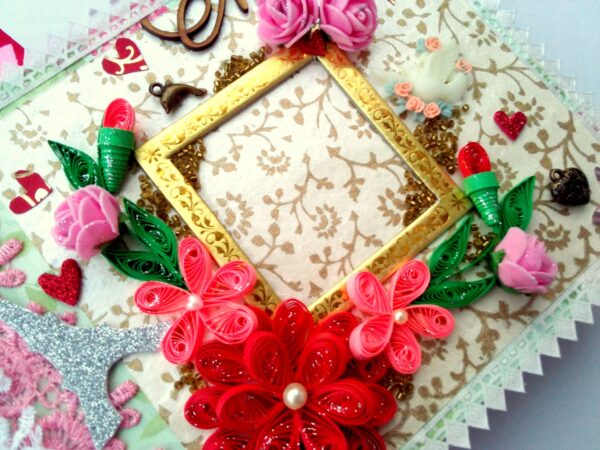 Handmade Love Memory Album cum Scrapbook image