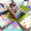 Blue Themed Birthday Explosion Box with Treasure Box image Blue Themed Birthday Explosion Box with Treasure Box image