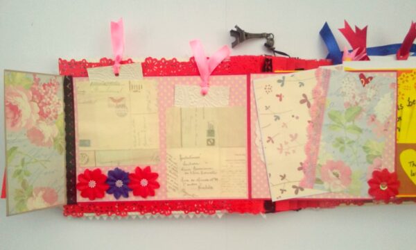 Handmade Love Memory Album cum Scrapbook image