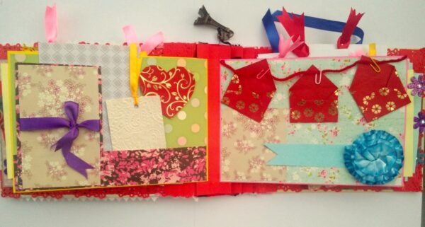 Handmade Love Memory Album cum Scrapbook image