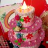 Love and Birthday Explosion Box With Battery Light Cake image